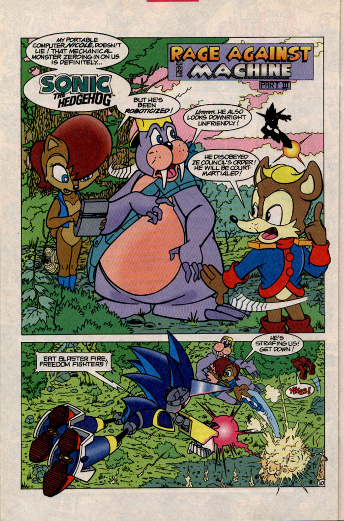 Sonic - Archie Adventure Series October 1996 Page 10